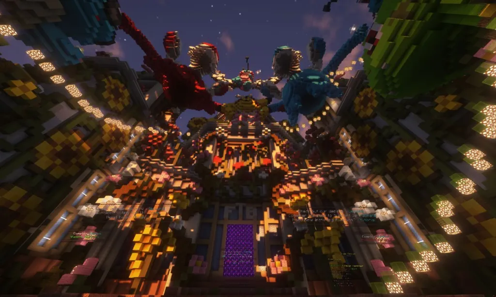 Minecraft Server Gameplay